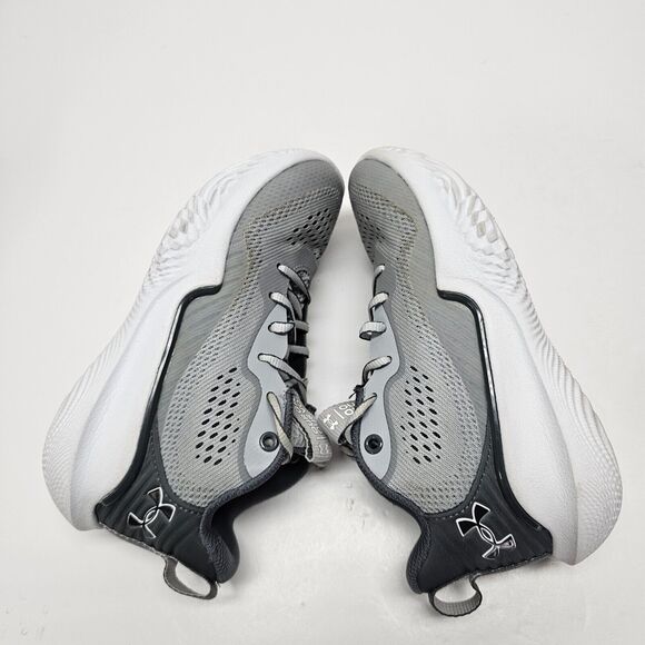 Under Armour Womens 7 Flow Breakthru 2 3024594 Gray Basketball Shoes Sneakers - Picture 5 of 9